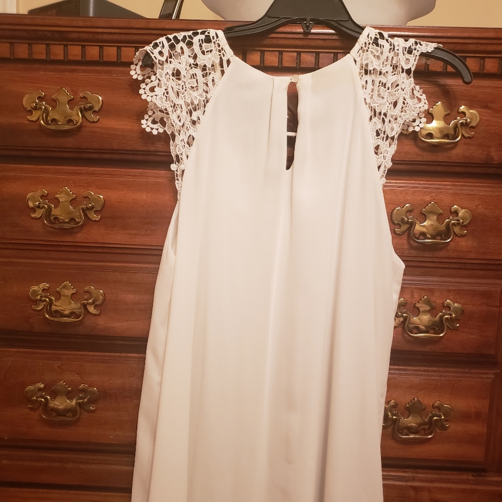 White dress